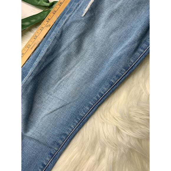 FRAME Le High Skinny Distressed Jeans Light Wash Women’s Size 26 High Rise Denim - Picture 8 of 12